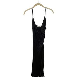 Zara Black Slip Dress
